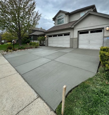 Concrete driveway installation Suffolk VA