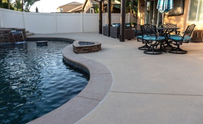 Concrete pool deck Suffolk VA