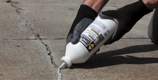 Concrete repair and crack filling Suffolk VA