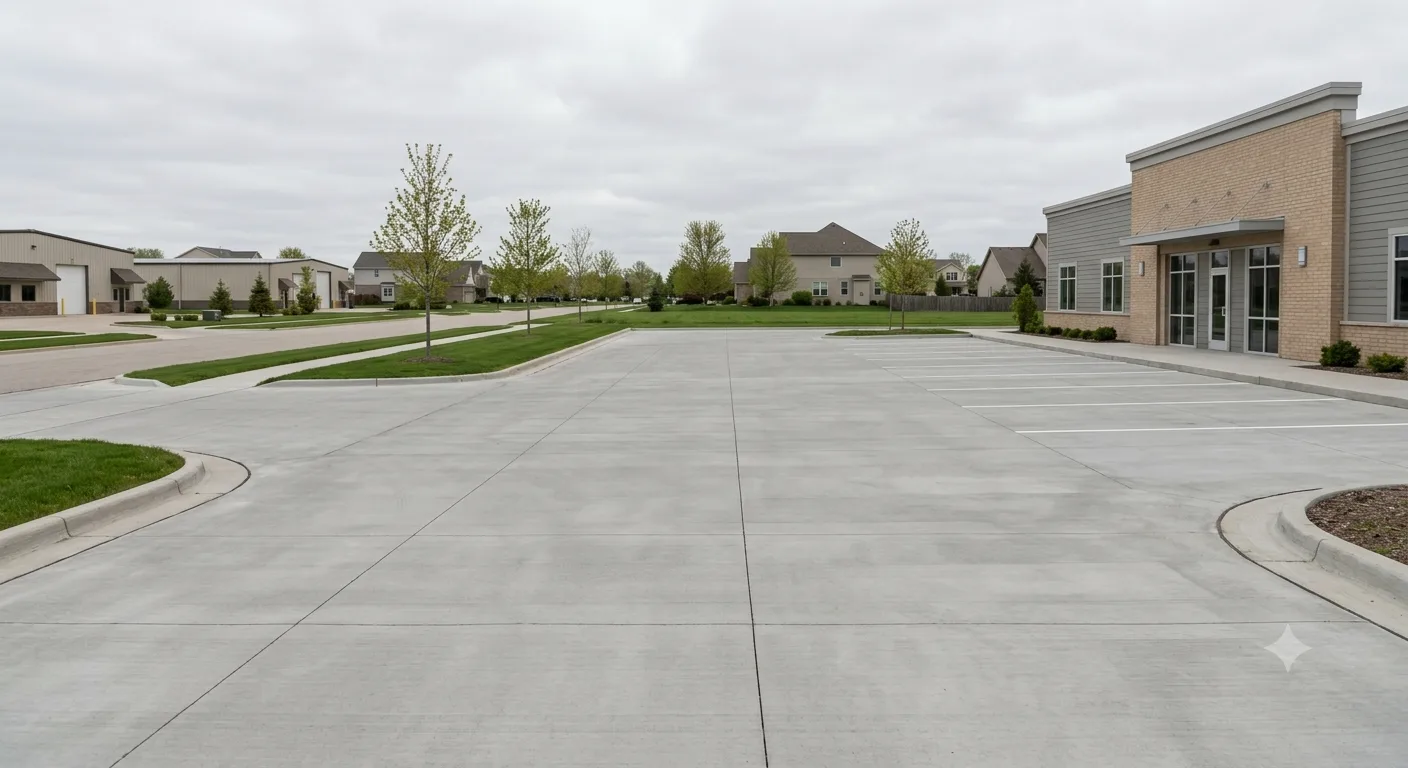 Commercial concrete flatwork Suffolk VA
