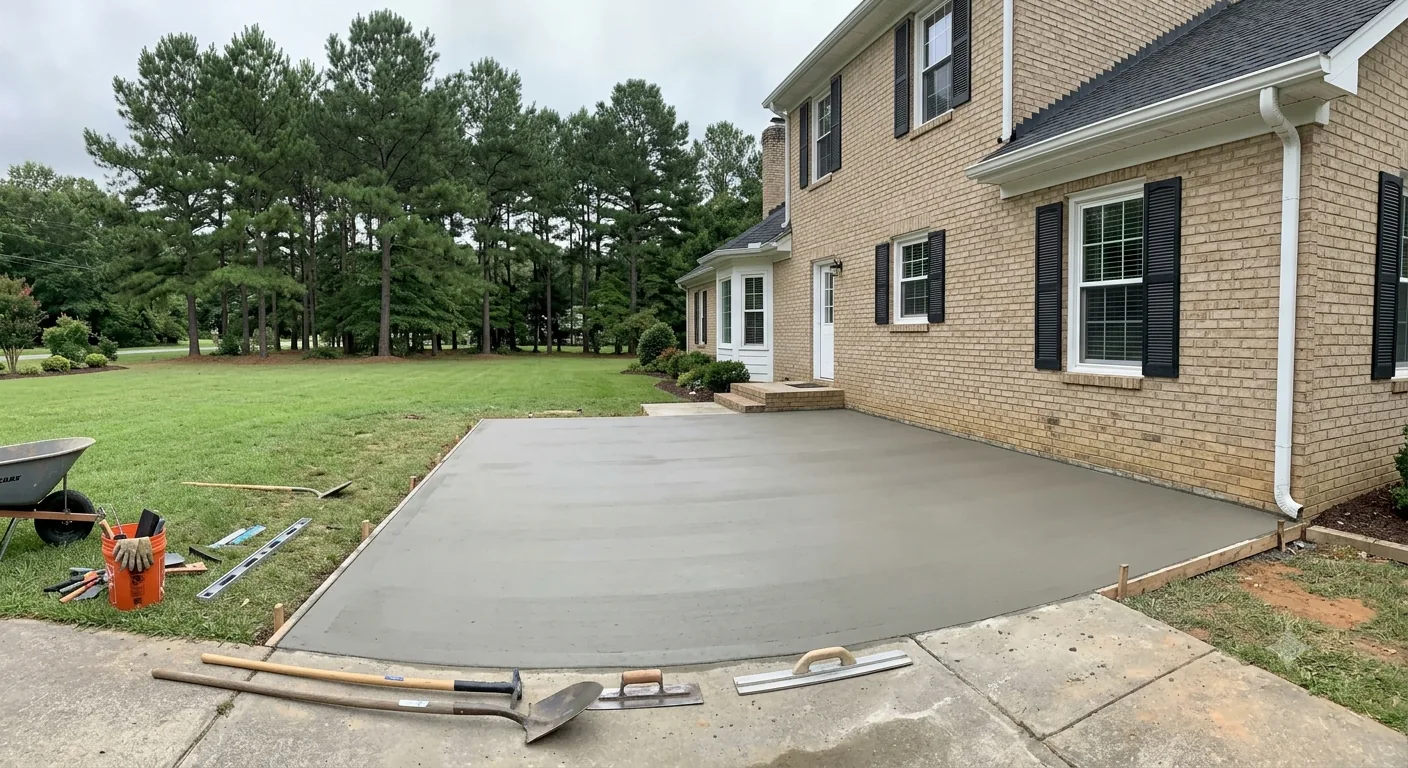 Concrete slab installation Suffolk, VA