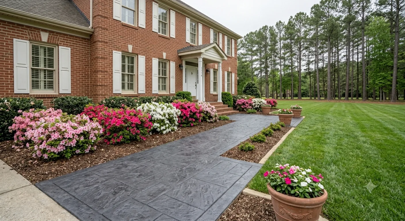 Decorative concrete contractor Suffolk, VA